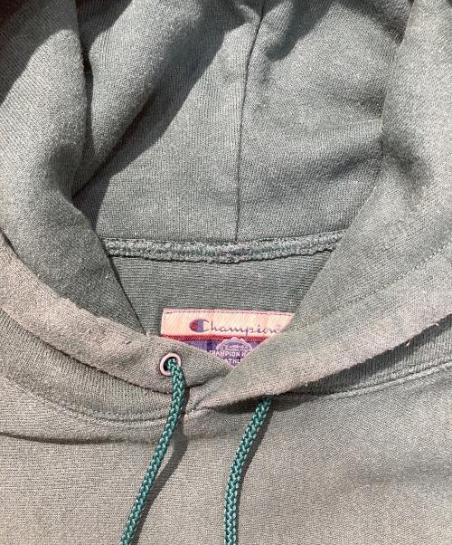 Champion Premium Reverse Weave（チャンピオン プレミアム リバースウィーブ）Champion Premium Reverse Weave (チャンピオン プレミアム リバースウィーブ) パーカー グリーン サイズ:XLの古着・服飾アイテム