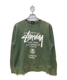 stussy（ステューシー）の古着「スウェット」｜グリーン