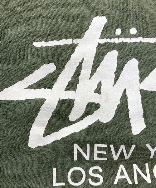 stussy（ステューシー）stussy (ステューシー) スウェット グリーン サイズ:Mの古着・服飾アイテム