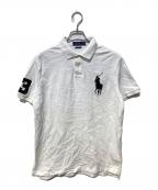 POLO RALPH LAURENポロ・ラルフローレン）の古着「ビッグポニーポロシャツ」｜ホワイト