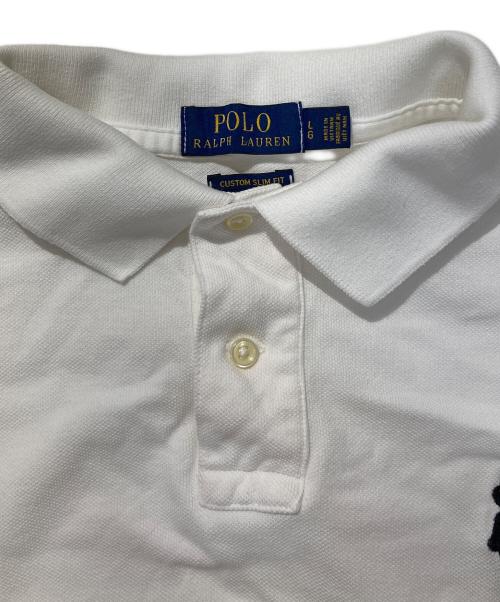 POLO RALPH LAUREN（ポロ・ラルフローレン）POLO RALPH LAUREN (ポロ・ラルフローレン) ビッグポニーポロシャツ ホワイト サイズ:Lの古着・服飾アイテム