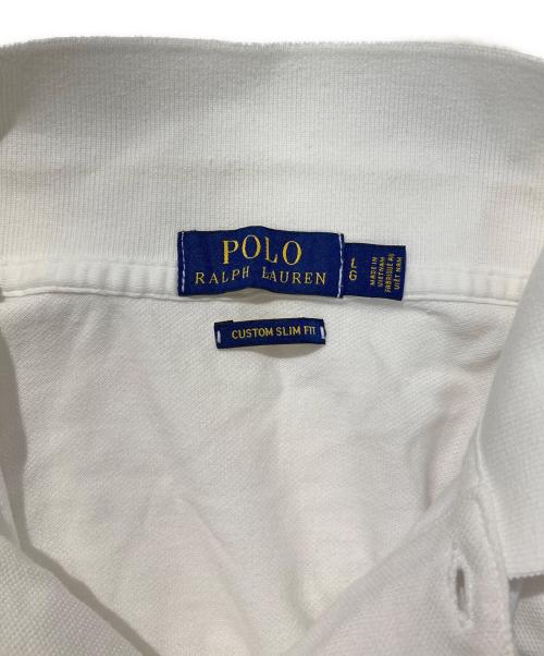 POLO RALPH LAUREN（ポロ・ラルフローレン）POLO RALPH LAUREN (ポロ・ラルフローレン) ビッグポニーポロシャツ ホワイト サイズ:Lの古着・服飾アイテム