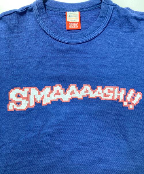 WAREHOUSE（ウエアハウス）WAREHOUSE (ウエアハウス) MOTHER2 (マザー2) SMAAAASH!!Tシャツ ネイビー サイズ:Lの古着・服飾アイテム