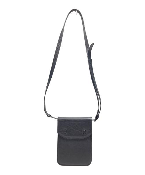 Maison Margiela（メゾンマルジェラ）Maison Margiela (メゾンマルジェラ) クロスボディーショルダーバッグ ブラックの古着・服飾アイテム