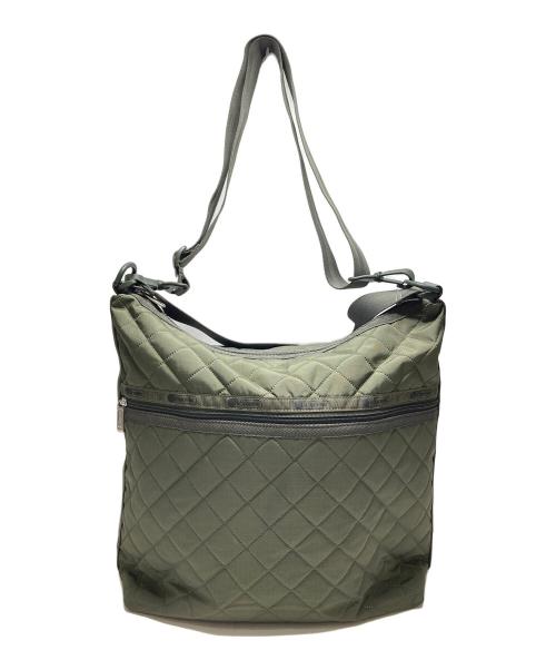 LeSportsac（レスポートサック）LeSportsac (レスポートサック) 2WAYバッグ グリーンの古着・服飾アイテム