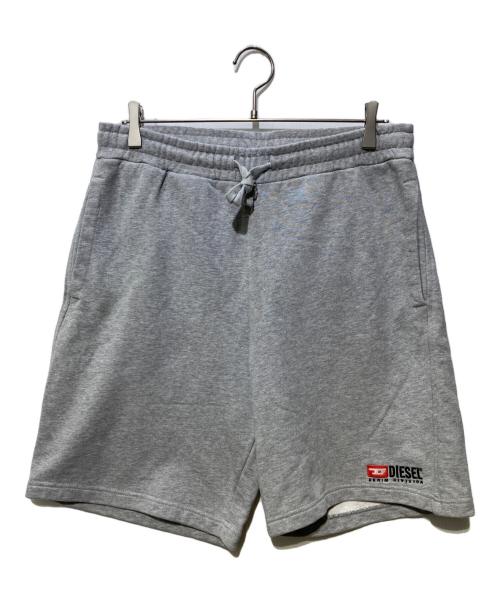 DIESEL（ディーゼル）DIESEL (ディーゼル) スウェットハーフパンツ グレー サイズ:Mの古着・服飾アイテム