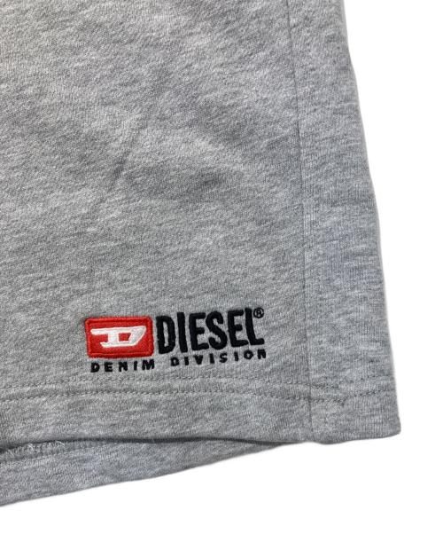 DIESEL（ディーゼル）DIESEL (ディーゼル) スウェットハーフパンツ グレー サイズ:Mの古着・服飾アイテム