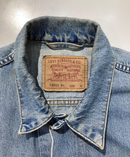 LEVI'S（リーバイス）LEVI'S (リーバイス) デニムジャケット インディゴ サイズ:Ⅿの古着・服飾アイテム
