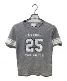 GUCCI（グッチ）の古着「Studded Short Sleeve T-Shirt」｜グレー