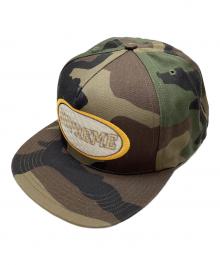 SUPREME（シュプリーム）の古着「Overlay 5-Panel CAP」｜グリーン