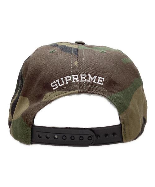 SUPREME（シュプリーム）SUPREME (シュプリーム) Overlay 5-Panel CAP グリーン サイズ:FREEの古着・服飾アイテム