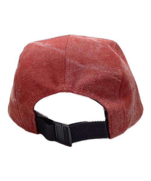 SUPREME（シュプリーム）SUPREME (シュプリーム) Supreme Coated Denim Camp Cap レッドの古着・服飾アイテム