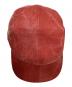 中古・古着 SUPREME (シュプリーム) Supreme Coated Denim Camp Cap レッド：8000円