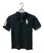 POLO RALPH LAURENポロ・ラルフローレン）の古着「ビッグポニーポロシャツ」｜ブラック
