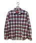 SUPREME（シュプリーム）の古着「Rose Buffalo Plaid Shirt」｜グレー×ピンク