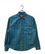 SUPREMEシュプリーム）の古着「Twill Multi Pocket Shirt」｜ネイビー