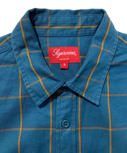 SUPREME（シュプリーム）Supreme (シュプリーム) Twill Multi Pocket Shirt ネイビー サイズ:Sの古着・服飾アイテム