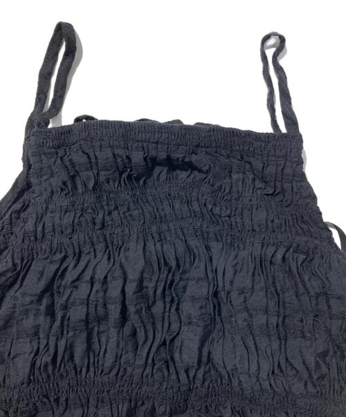 Snidel（スナイデル）Snidel (スナイデル) アメスリプリーツドッキングワンピ ブラック サイズ:SIZE 0の古着・服飾アイテム