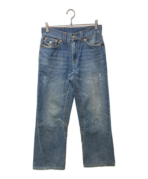 TRUE RELIGION（トゥルー レリジョン）TRUE RELIGION (トゥルー レリジョン) デニムパンツ インディゴ サイズ:SIZE76㎝(W30)の古着・服飾アイテム