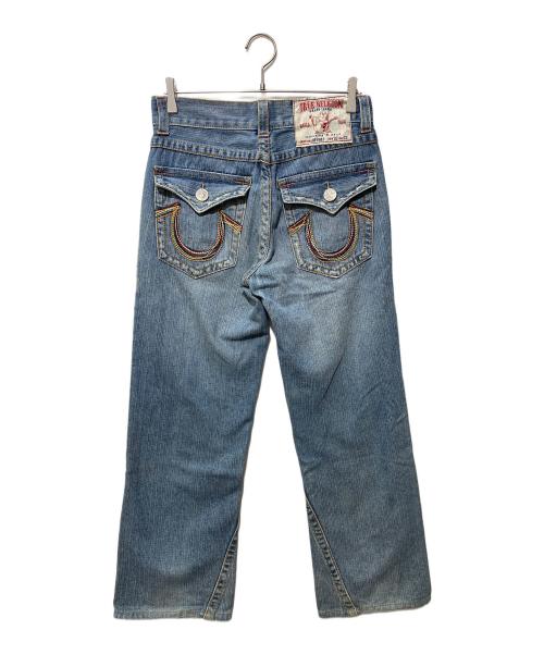 TRUE RELIGION（トゥルー レリジョン）TRUE RELIGION (トゥルー レリジョン) デニムパンツ インディゴ サイズ:SIZE76㎝(W30)の古着・服飾アイテム