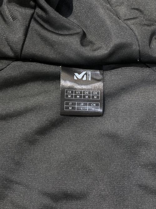 MILLET（ミレー）MILLET (ミレー) ブリーザートイフーディ ブラック サイズ:Lの古着・服飾アイテム