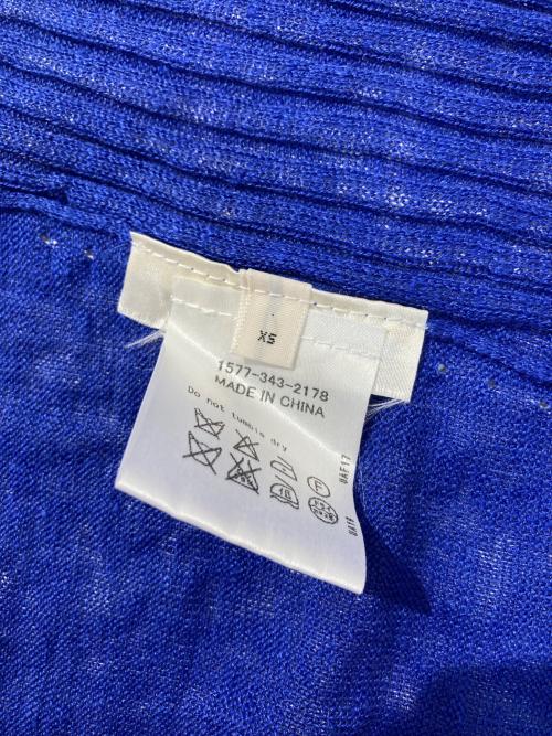 Acne studios（アクネ ストゥディオズ）Acne studios (アクネ ストゥディオズ) リネンニットカーディガン ブルー サイズ:XSの古着・服飾アイテム
