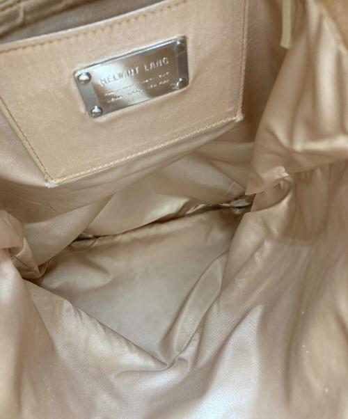 HELMUT LANG（ヘルムートラング）HELMUT LANG (ヘルムートラング) ハンドバッグ ベージュの古着・服飾アイテム