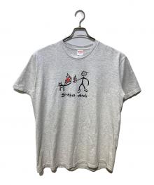 SUPREME×SPITFIRE WHEELS（シュプリーム×スピットファイヤーウィル）の古着「Spitfire Cat Tee」｜グレー