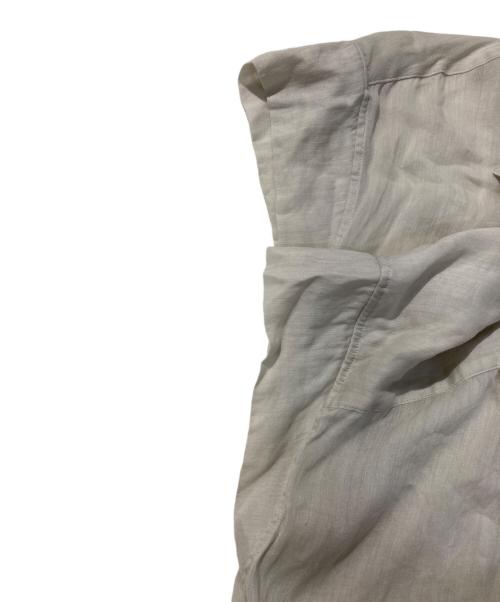 Spick and Span（スピック＆スパン）Spick and Span (スピック＆スパン) ラミーブレンドフレンチスリーブシャツ ベージュ サイズ:FREEの古着・服飾アイテム
