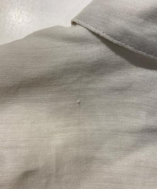 Spick and Span（スピック＆スパン）Spick and Span (スピック＆スパン) ラミーブレンドフレンチスリーブシャツ ベージュ サイズ:FREEの古着・服飾アイテム
