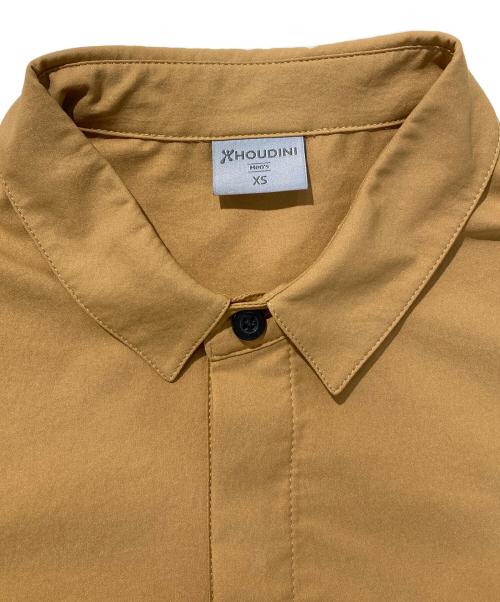 HOUDINI（フーディニ）HOUDINI (フーディニ) Cosmo Shirt イエロー サイズ:XSの古着・服飾アイテム