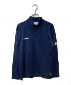 MAMMUTマムート）の古着「Performance Thermal Zip Longsleeve AF」｜ネイビー