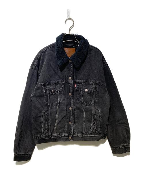 LEVI'S（リーバイス）LEVI'S (リーバイス) 90s Sherpa Trucker Jacket ブラック サイズ:M 未使用品の古着・服飾アイテム