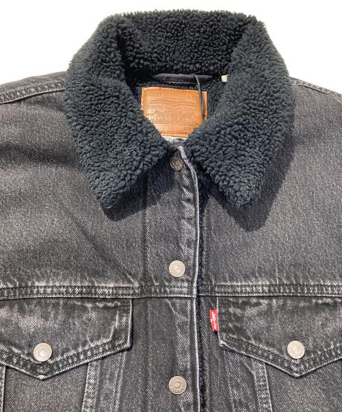 LEVI'S（リーバイス）LEVI'S (リーバイス) 90s Sherpa Trucker Jacket ブラック サイズ:M 未使用品の古着・服飾アイテム