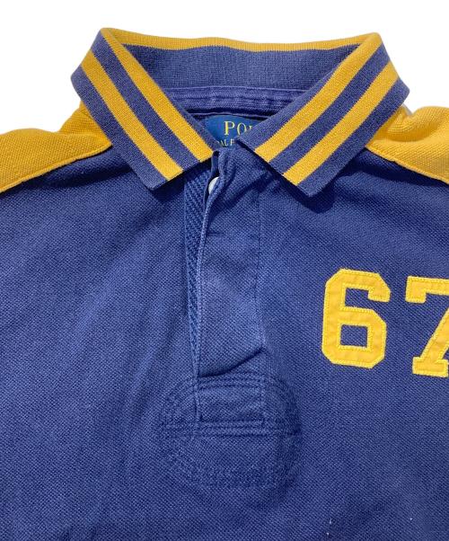 POLO RALPH LAUREN（ポロ・ラルフローレン）POLO RALPH LAUREN (ポロ・ラルフローレン) CUSTOM FITポロシャツ ネイビー サイズ:Sの古着・服飾アイテム