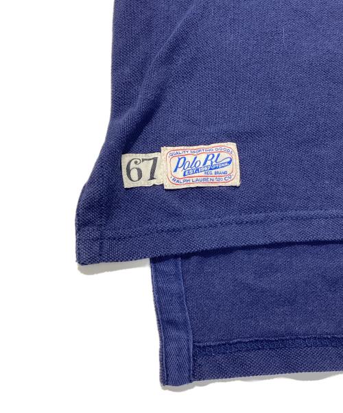 POLO RALPH LAUREN（ポロ・ラルフローレン）POLO RALPH LAUREN (ポロ・ラルフローレン) CUSTOM FITポロシャツ ネイビー サイズ:Sの古着・服飾アイテム