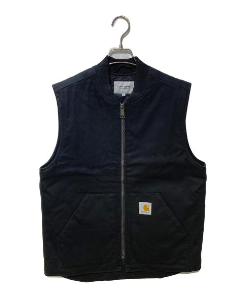 CarHartt（カーハート）CarHartt (カーハート) シンサレートダックベスト ブラック サイズ:Lの古着・服飾アイテム