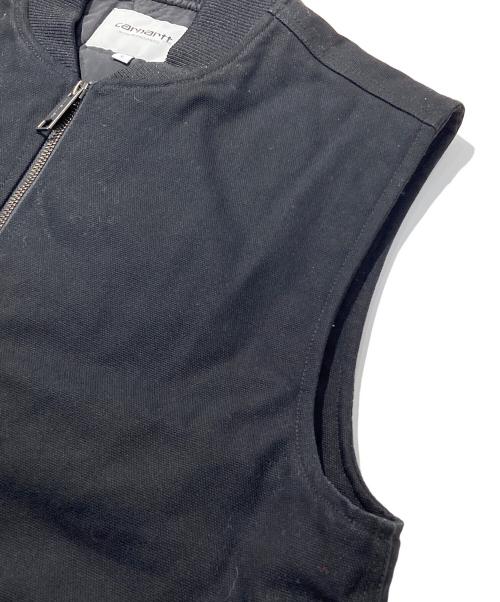 CarHartt（カーハート）CarHartt (カーハート) シンサレートダックベスト ブラック サイズ:Lの古着・服飾アイテム