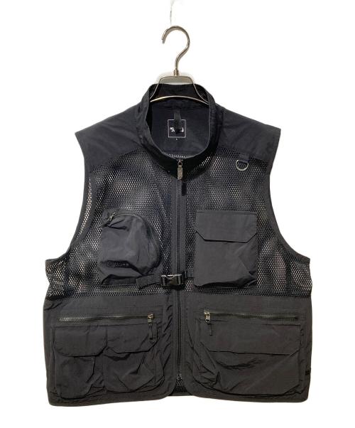 THE NORTH FACE（ザ ノース フェイス）THE NORTH FACE (ザ ノース フェイス) Utility Mesh Vest ブラック サイズ:Lの古着・服飾アイテム