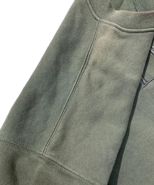 Dime（ダイム）Dime (ダイム) 刺繍ロゴスウェット グリーン サイズ:XLの古着・服飾アイテム
