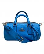 COACHコーチ）の古着「レーシークロスボディ」｜ブルー
