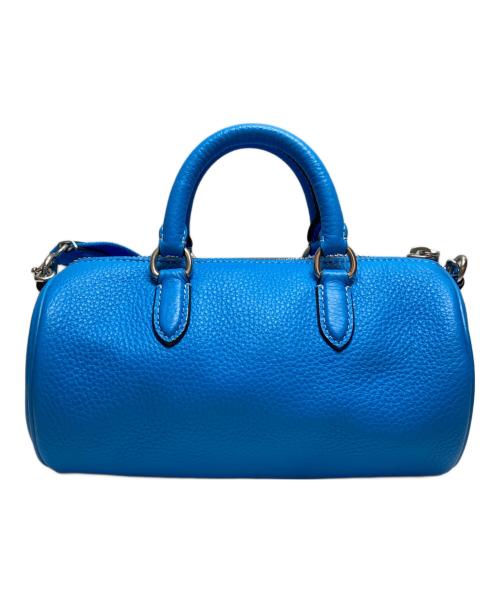 COACH（コーチ）COACH (コーチ) レーシークロスボディ ブルーの古着・服飾アイテム