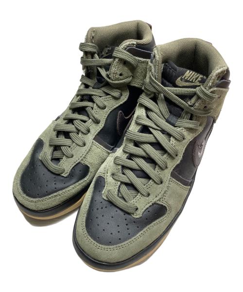 NIKE（ナイキ）NIKE (ナイキ) WMNS DUNK HIGH UP グリーン サイズ:24cmの古着・服飾アイテム
