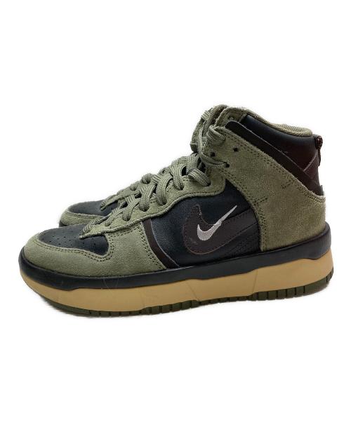 NIKE（ナイキ）NIKE (ナイキ) WMNS DUNK HIGH UP グリーン サイズ:24cmの古着・服飾アイテム