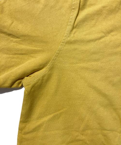 stussy（ステューシー）stussy (ステューシー) ポケットTシャツ イエロー サイズ:Mの古着・服飾アイテム