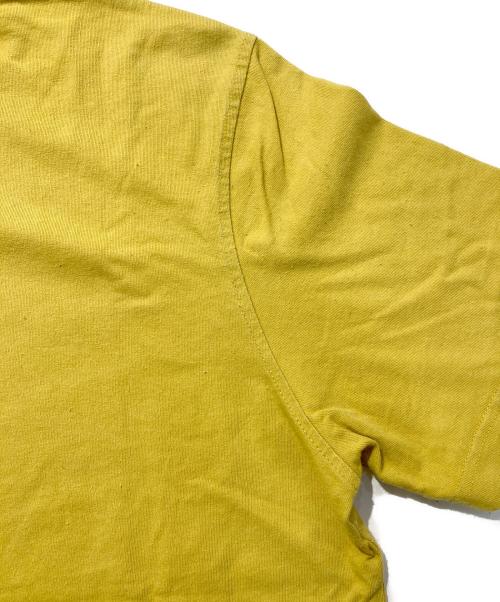 stussy（ステューシー）stussy (ステューシー) ポケットTシャツ イエロー サイズ:Mの古着・服飾アイテム