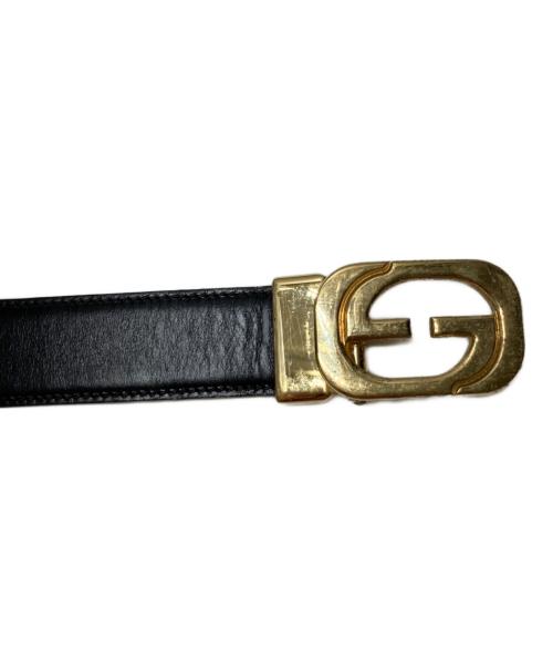 GUCCI（グッチ）GUCCI (グッチ) レザーベルト ブラウンの古着・服飾アイテム