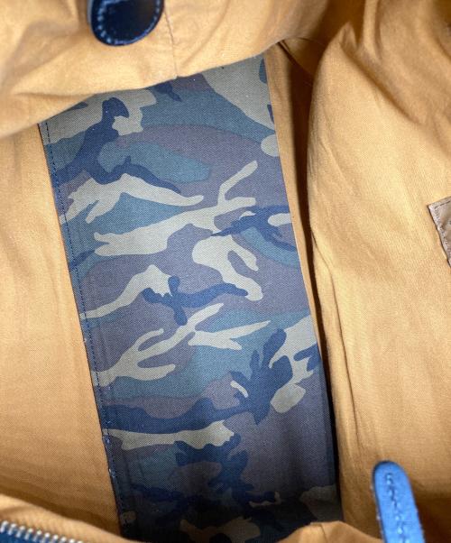 CLEDRAN（クレドラン）CLEDRAN (クレドラン) カモフラージュトートバッグ グリーンの古着・服飾アイテム