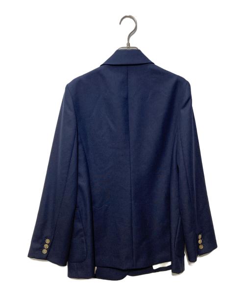 IENA（イエナ）IENA (イエナ) ウールダブルブレストジャケット ネイビー サイズ:38の古着・服飾アイテム