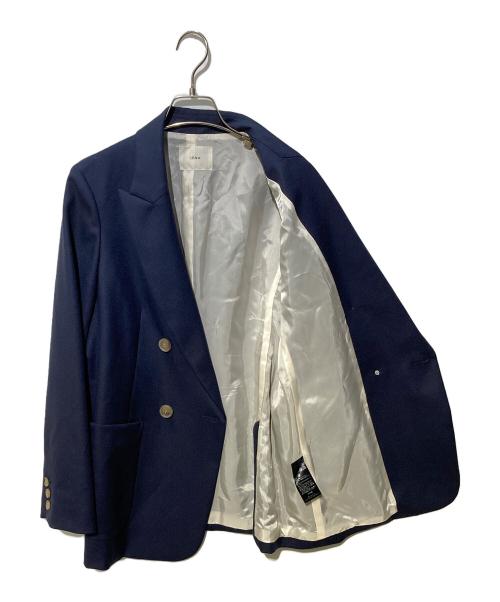 IENA（イエナ）IENA (イエナ) ウールダブルブレストジャケット ネイビー サイズ:38の古着・服飾アイテム